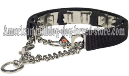 HS Stainless Steel Neck Tech Pinch Collar 24