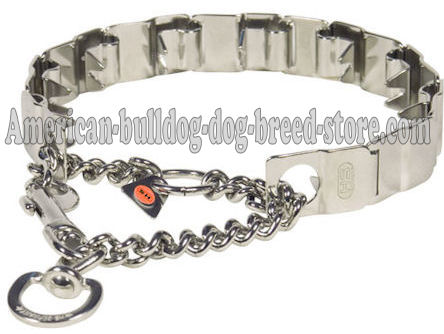 HS Stainless Steel Neck Tech Pinch Collar 24