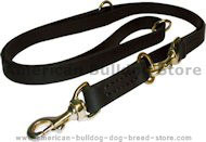 Have Leather Police Agitation Lead 5,7 FT for Bulldog training