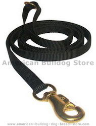 Tubular Nylon Waist Leads 6ft for American Bulldog