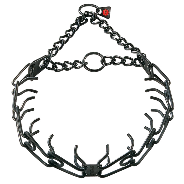 Black Metal American Bulldog Collar