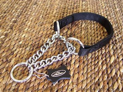All weather 2 ply Nylon martingale dog collar for Amstaff dog