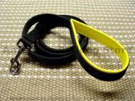 Nylon dog leash with support material on handle - dog lead Nylon dog leash with support material on handle - dog lead