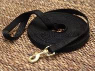 Nylon dog leash for training and tracking.