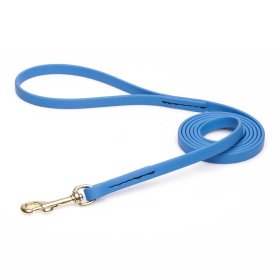 Amazing Blue Biothane American Bulldog Leash for Walking, Tracking