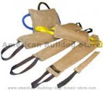 American Bulldog Training supplies jute bite tugs set