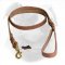 Upgraded Leather Dog Leash for American Bulldog