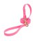Pink Waterproof American Bulldog Leash Made of Biothane
