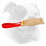 Jute Dog Bite Tug for American Bulldog Puppy