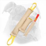 3 Jute Bite Tugs in One Training Set for American Bulldog