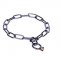 "Under Control" Herm Sprenger Black Stainless Steel Chain American Bulldog Collar