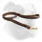 Braided Leather Dog Leash with 2 Handles for American Bulldog