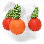 American Bulldog Rubber Ball for Dog Training