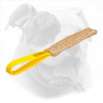 American Bulldog Bite Tug Made of Jute for Puppy Training