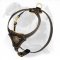 Small Leather Dog Harness for American Bulldog Puppy