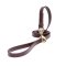 Brown Waterproof American Bulldog Leash Made of Biothane