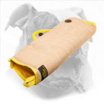 American Bulldog Puppy Bite Sleeve Made of Jute