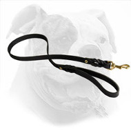 American Bulldog Leash Made of Durable Leather