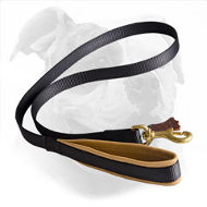 Nylon American Bulldog Lead with Support Material on Handle