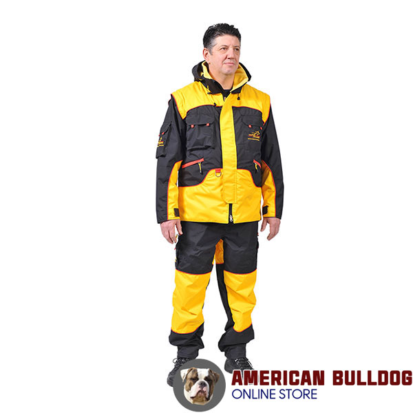 Pro Training Suit of Waterproof Membrane Fabric