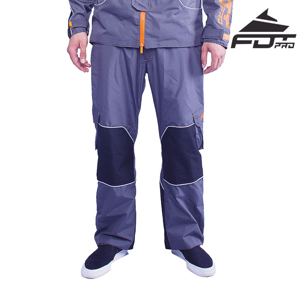 Pro Pants of Grey Color for All Weather Use