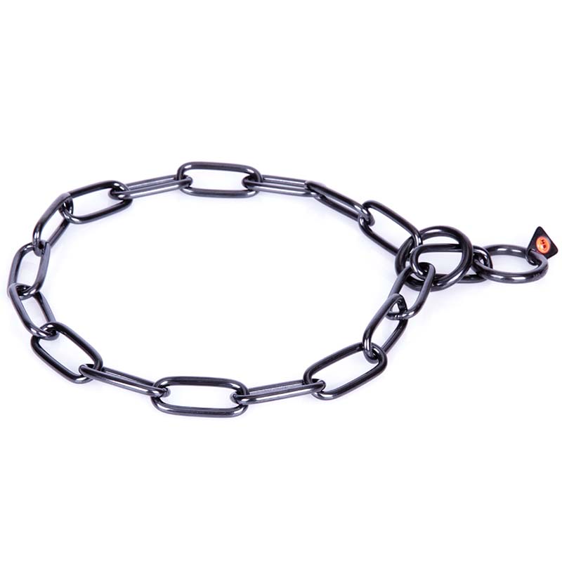 black chain collar