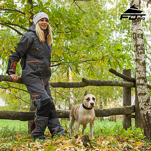 Men and Women Design Active Dog Training Professional Pants with Back Pockets