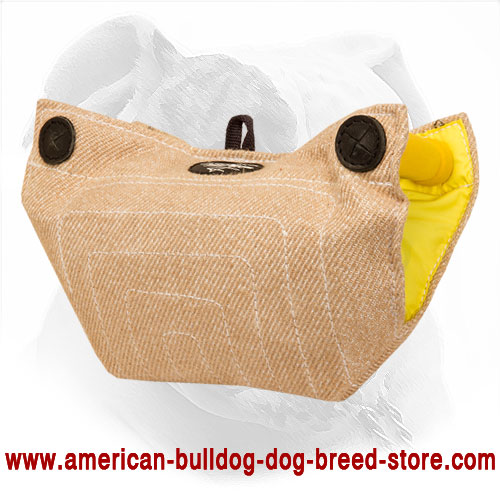 Jute American Bulldog Puppy Bite Builder