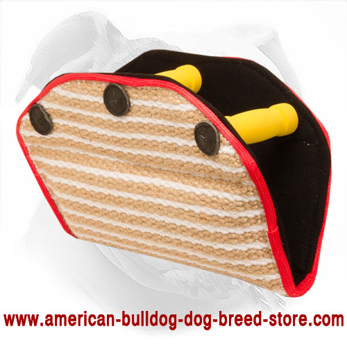 Jute American Bulldog Bite Developer