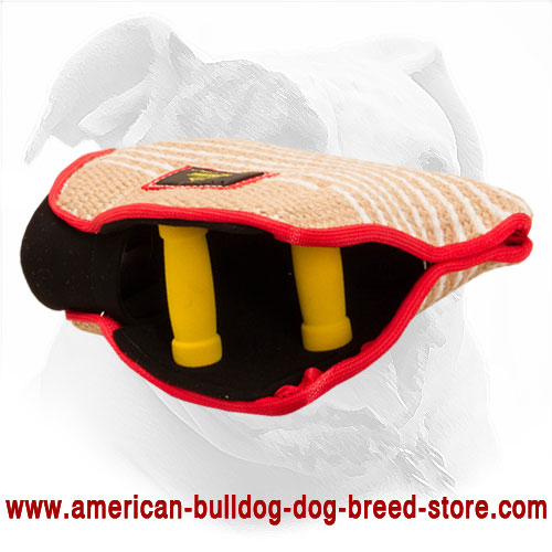 Jute American Bulldog Bite Sleeve for Puppies
