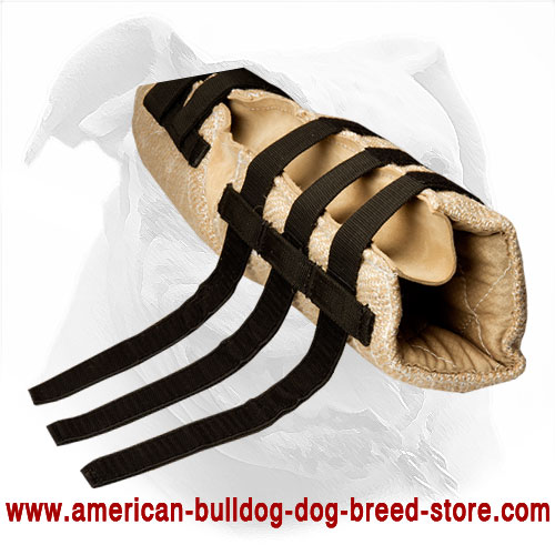 Hidden Jute American Bulldog Bite Sleeve 