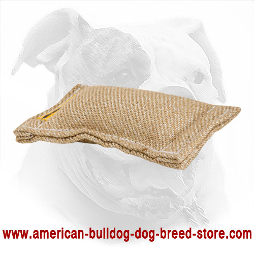 Jute American Bulldog Bite Tug