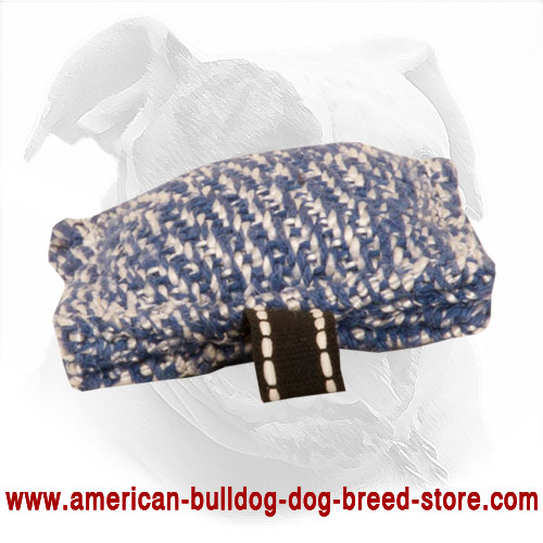 Stitched American Bulldog Bite Tug 