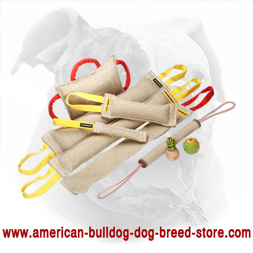 Set of Bite Tugs for American Bulldog