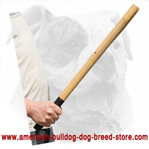 American Bulldog Bamboo Stick 
