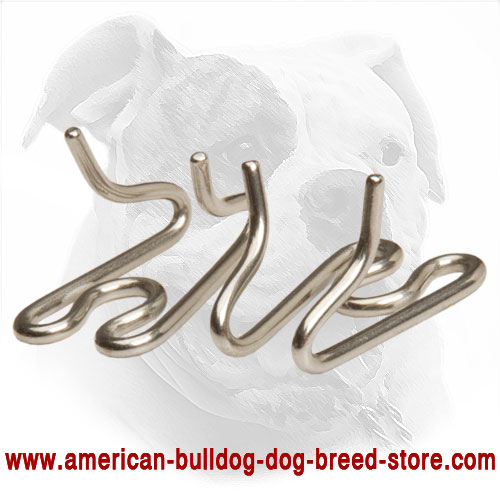  Pinch American Bulldog Collar's Links 