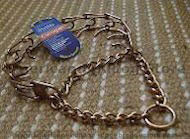 Curogan dog pinch prong collar made in Germany - Herm Sprenger