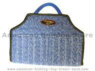 Bite Dog bite developer cuff made of French Linen with handle