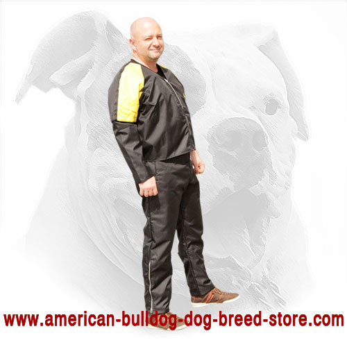 Protection Scratch Suit for American Bulldog Training