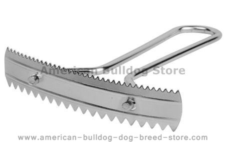 Grooming Dog Rake Brush Comb for American Bulldog
