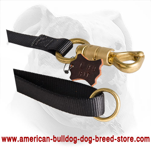 Nylon American Bulldog Leash