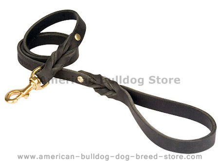 Arete Heavy Duty Leather Dog Harness 